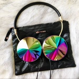 {Frends} Taylor Oil Slick Black & Gold Headphones